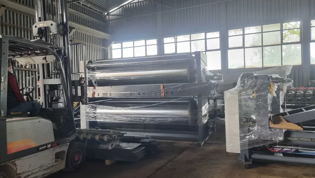 mašine za izradu talasastog kartona u BIM Graf proizvodnji